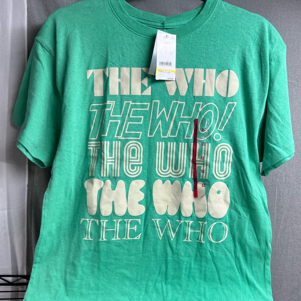 NWT The Who 100% cotton t-shirt